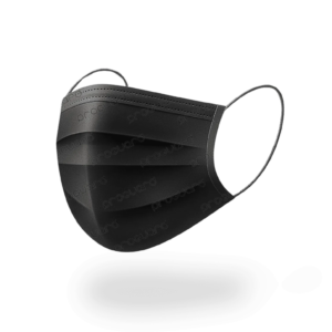 PROGUARD 3-Ply Surgical Mask (Black)